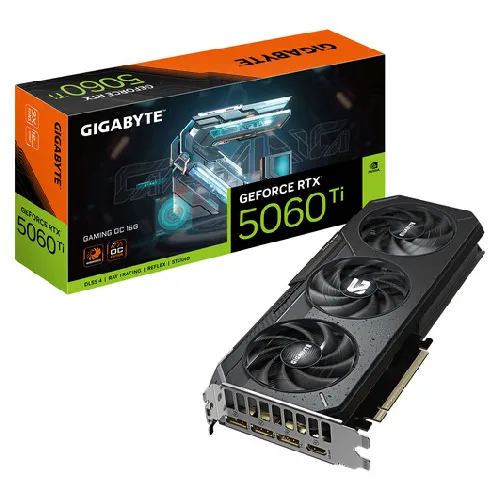 GIGABYTE GeForce RTX 5060 Ti GAMING OC 16GB Graphics Card